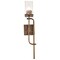 Nuvo Terrace 1-Light Wall Sconce Natural Brass Crackel Glass 60/7749 - alternate 3